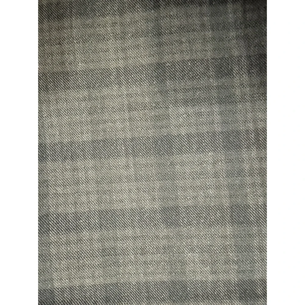 Comme Ca Ism Plaid Pants Mens‎ 30 Gray Black Tartan Slim Straight Cotton